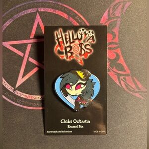 Helluva Boss Chibi Octavia Collectible Enamel Pin